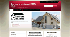 Desktop Screenshot of cestav.cz