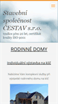Mobile Screenshot of cestav.cz